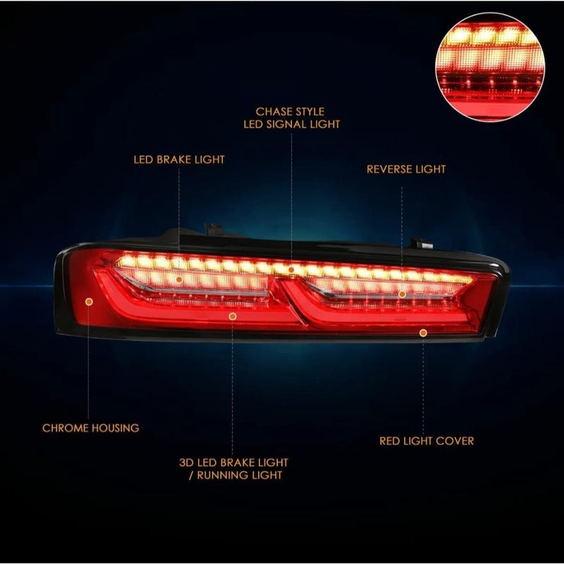Calaveras Led Chevrolet Camaro 2016 a 2018