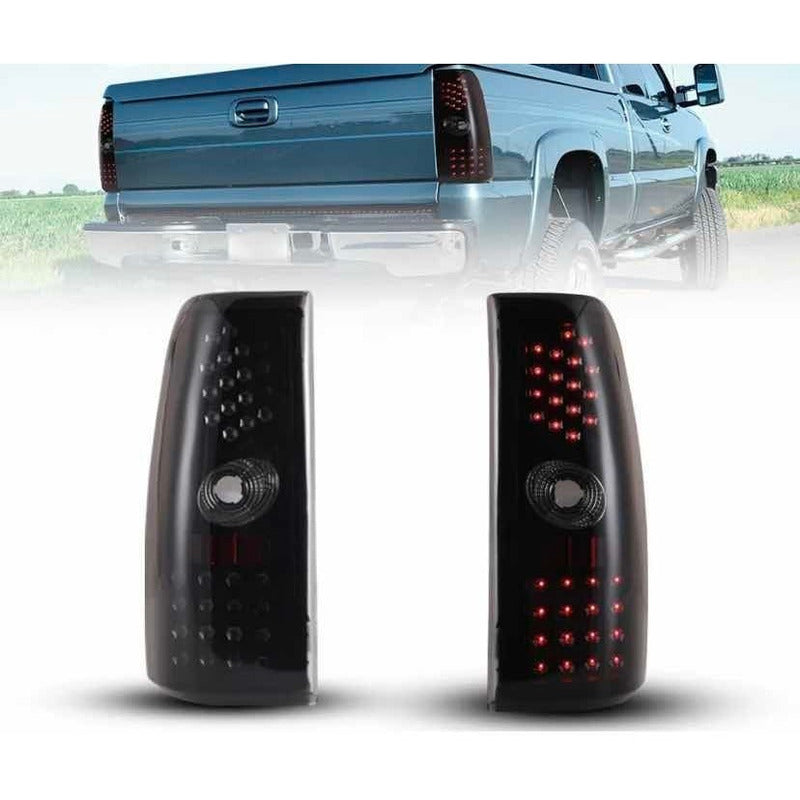 Calaveras Led Chevrolet Silverado Cheyenne GMC Sierra 1500 1999 a 2002