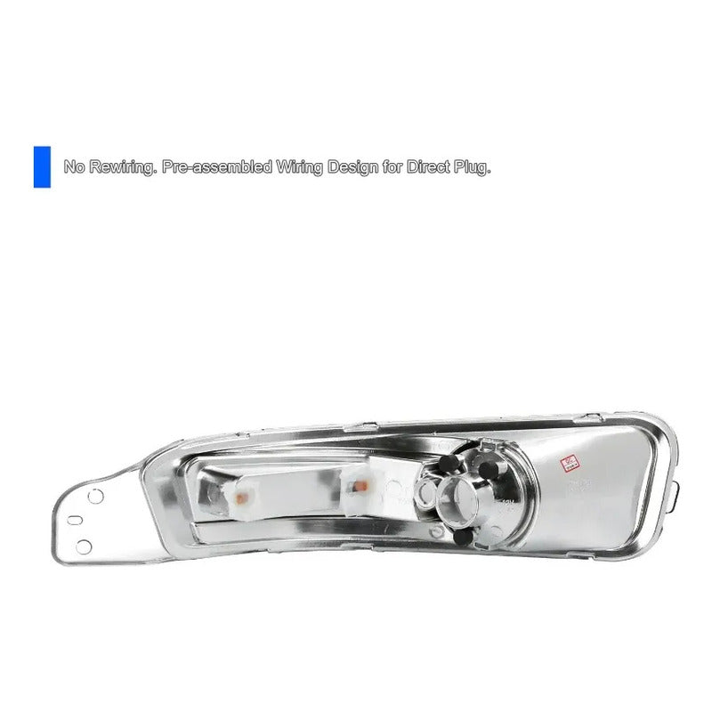 Par De Faros De Niebla Fascia Mustang 2005 2006 2007 Y 2009
