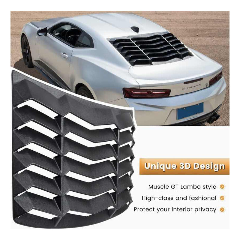 Louvers Kit Chevrolet Camaro 2010 to 2015