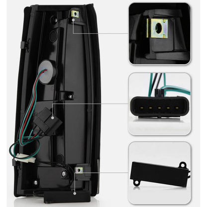 Calaveras Chev Silverado Led 1988 1989 1990 A 1998 Ahumadas