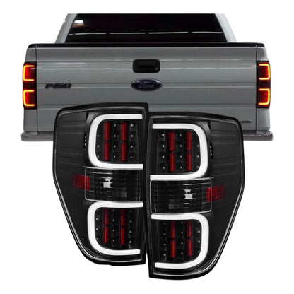 Calaveras Traseras Led Ford F-150 Lobo 2009 2010 A 2014