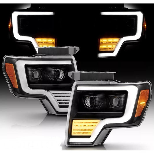 Faros Delanteros Led F-150 Lobo 2009 2010 2011 A 2014 Ambos Lados