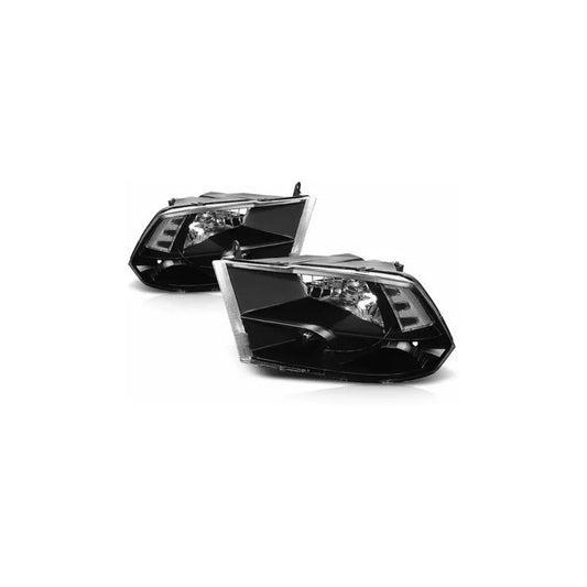 Faros Fondo Negro Dodge Ram 2009 2010 2011 2012 2013 A 2018