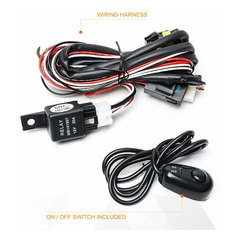 Faros De Niebla Negro Dodge Ram 1500 2013-2018 Con Switch