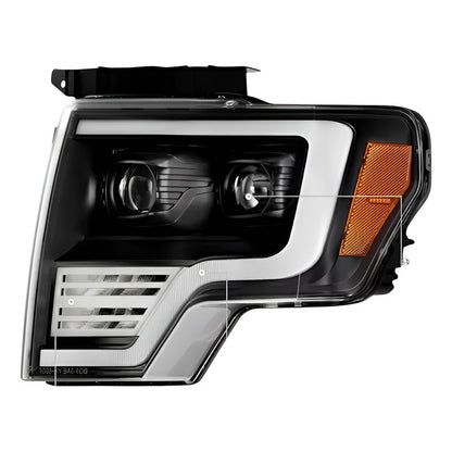 Faro Led F-150 Lobo Izquierdo Con Daño 2009 A 2014 Izquierdo/conductor