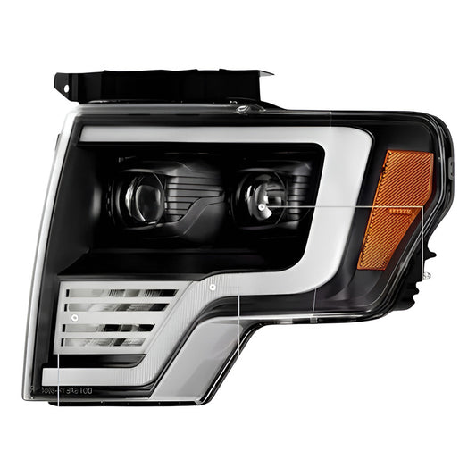Faro Led F-150 Lobo Izquierdo Con Daño 2009 A 2014 Izquierdo/conductor