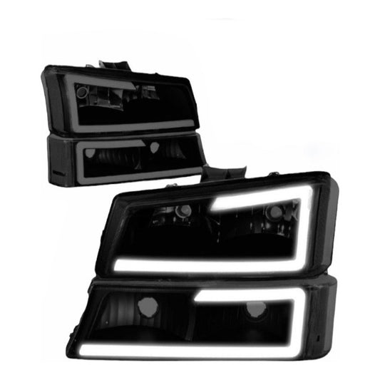Faros Led Silverado Cheyenne Avalanche 2003 2004 2005 A 2007