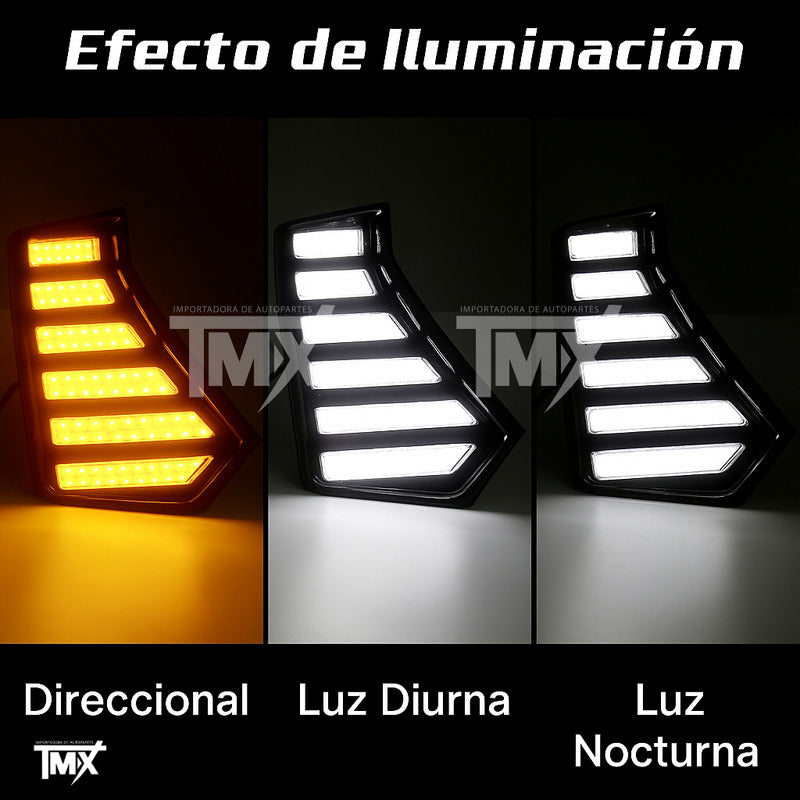 Toyota Tacoma Luz Antiniebla Delantera De Parrilla 2024 2025 Negro