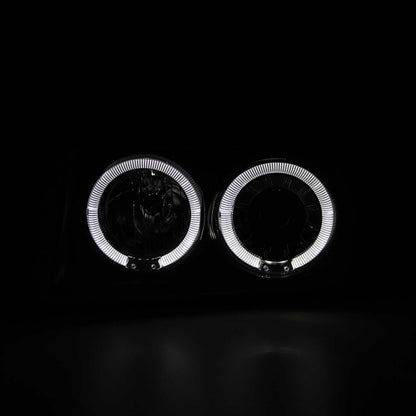Faros Ojo Angel Led F-150 Bronco 1992 1993 1994 1995 1996