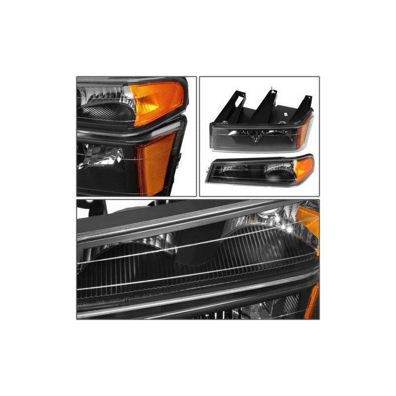 Chevrolet Colorado headlights 2004 to 2012