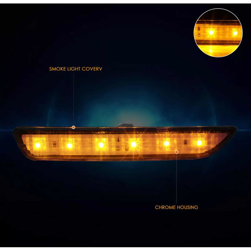 Cuartos Led Para Ford Mustang 2010-2011-2012-2013-2014