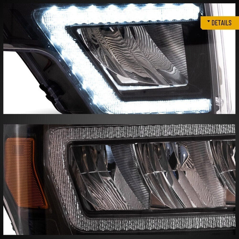 Led Drl Headlights Ford F-150 Raptor 2009 to 2014