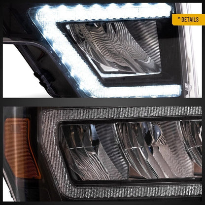 Led Drl Headlights Ford F-150 Raptor 2009 to 2014