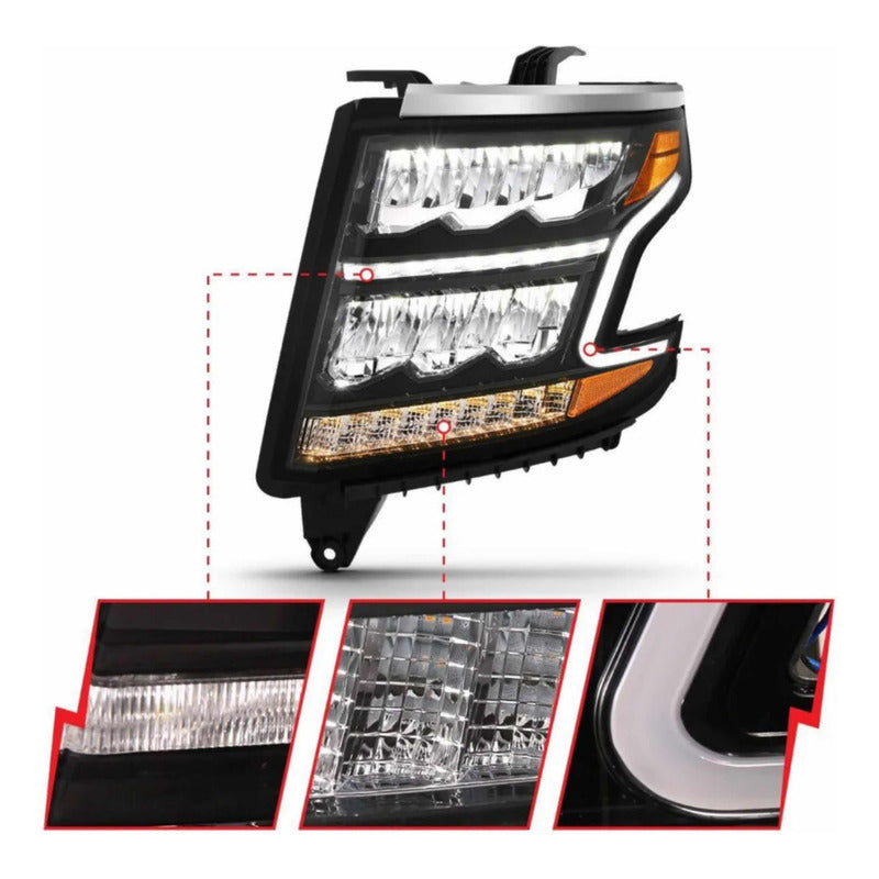 Par Faros Ultra Led Suburban 2015 2016 2017 2018 2019 2020