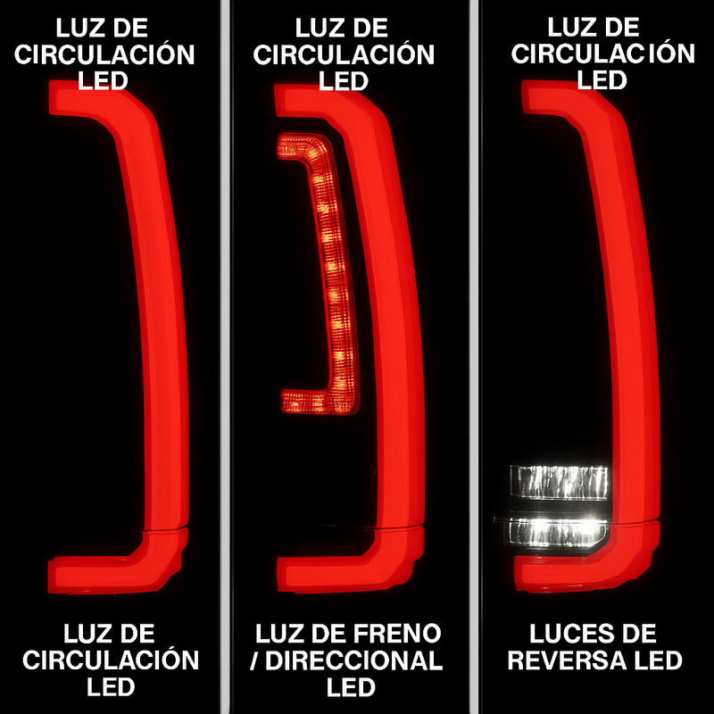 Calaveras Chev Silverado Led 1988 1989 1990 1991 1992 A 1998 Ambos Lados Na