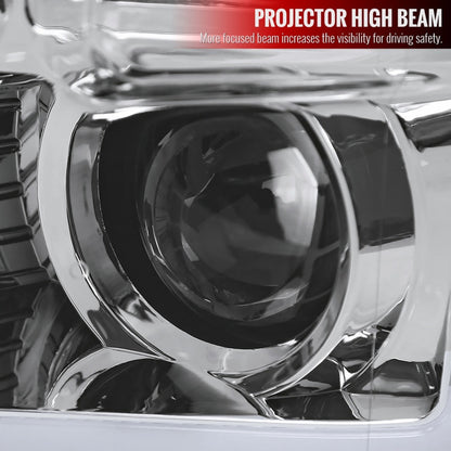 Led headlights Ford F-150 Lobo 2015 to 2017