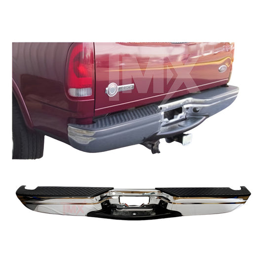 Defensa Trasera Para Lobo F-150 1997 1998 1999 2000 Cromada