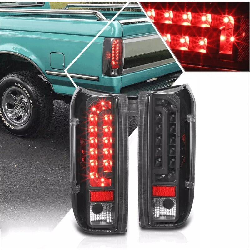 Calaveras Led Ford F-150/super Duty 1990 1991 1992 A 1997