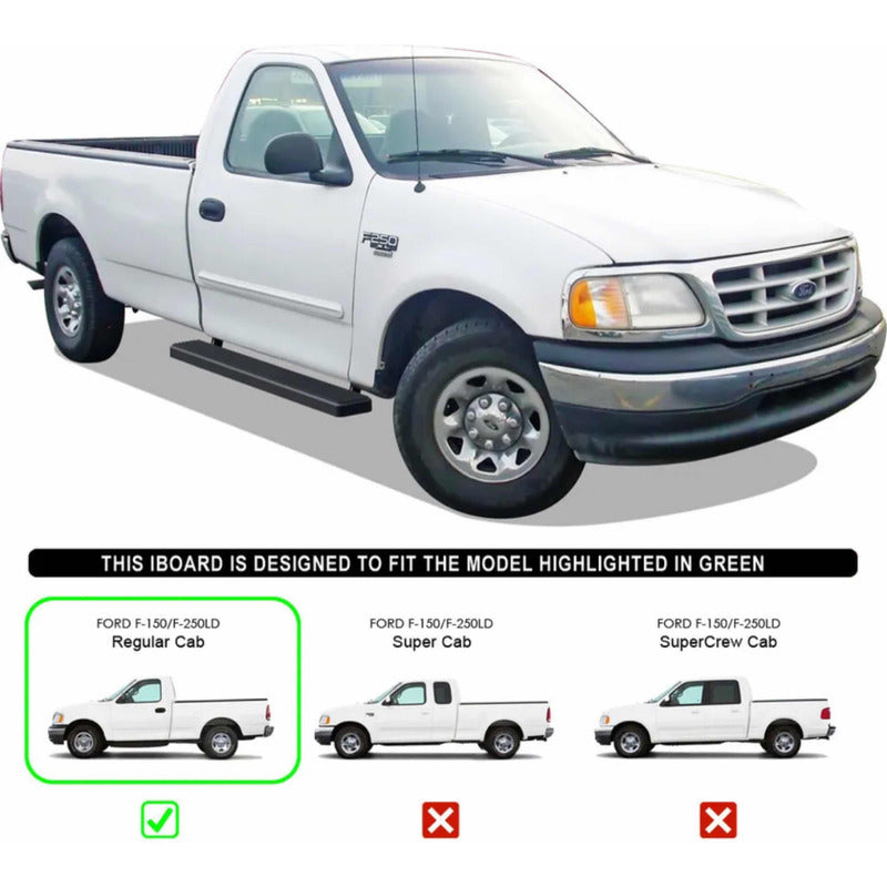 Estribos Cabina Sencilla Ford F-150 1997 a 2003