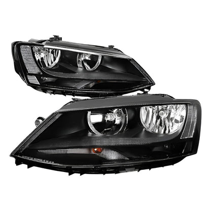 Faros Delanteros Vw Jetta Sedan 2011 2012 A 2018 Ambos Lados