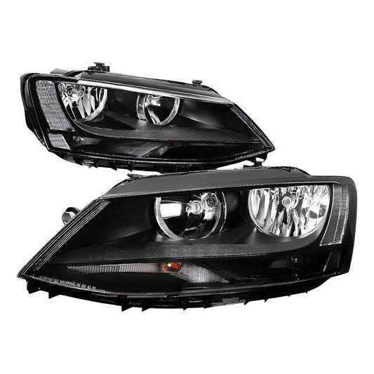 Faros Delanteros Vw Jetta Sedan 2011 2012 A 2018 Ambos Lados