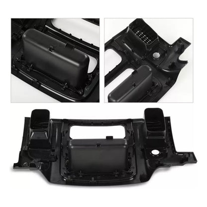 Bisel Consola Central Radio Dodge Ram Negro 2002 A 2005