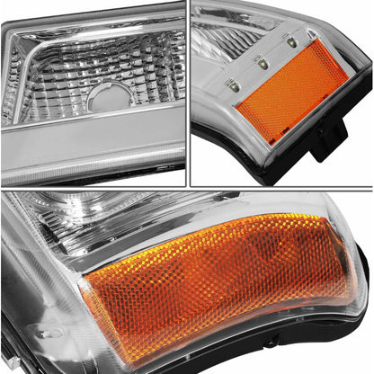 LED Headlights Chevrolet Silverado Avalanche 2003 to 2007