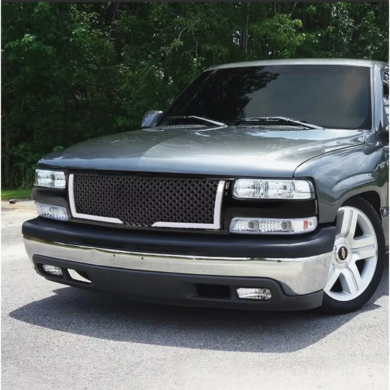 Led Grill Tahoe Silverado Suburban 1500 1999 2000 to 2006