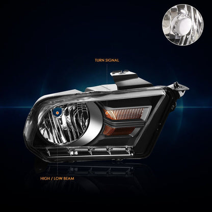 Faros Para Ford Mustang 2010 2011 2012 2013 2014