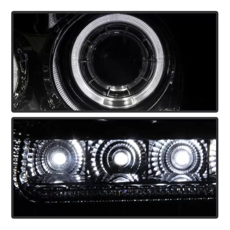 Faros Led Chrysler 300c 2005 2006 2007 2008 2009 10 Cromados