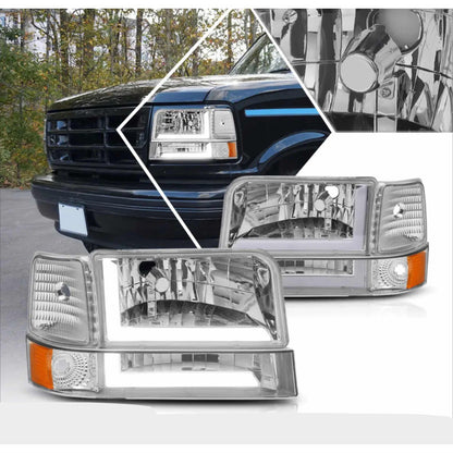 Led headlights Ford F-150 F-250 F-350 Bronco 1992 to 1996