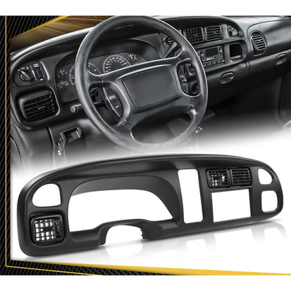 Bisel Tablero Dodge Ram 1500 2500 1998 1999 A 2002 Negro