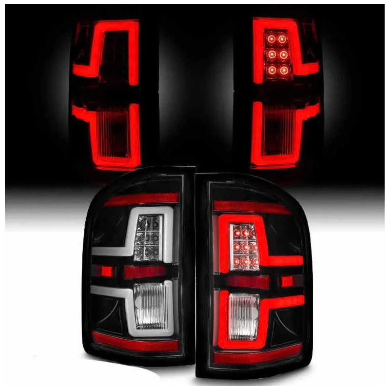 Calaveras Chev Silverado Led 2008 2009 2010 2011 A 2014 Cromado