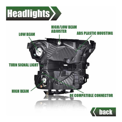 Ford F-150 Lobo headlights 2015 to 2017