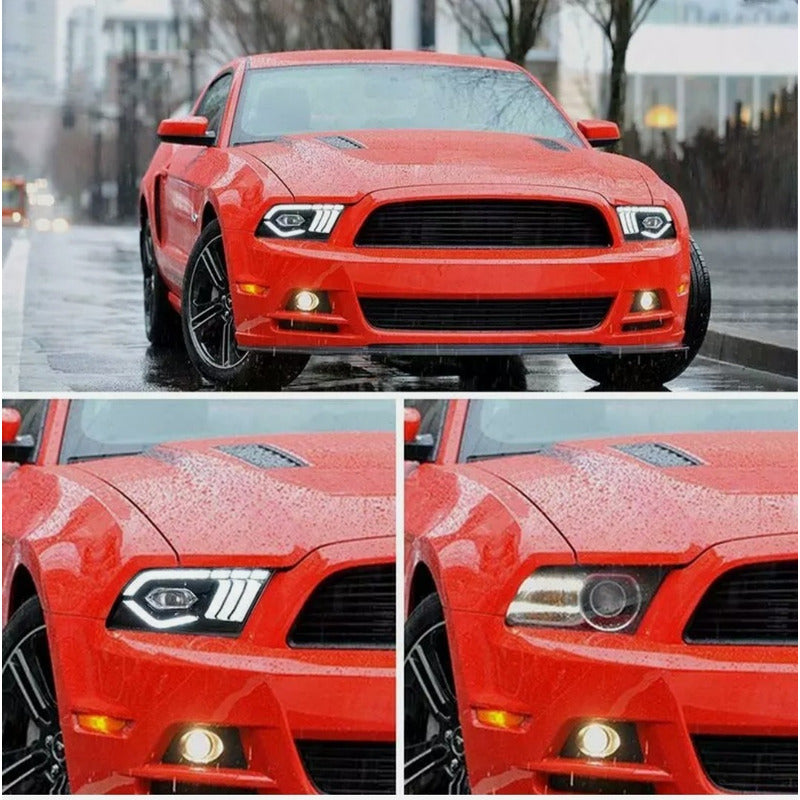Faros Led Secuencial Ford Mustang 2010 2011 2012 2013 2014