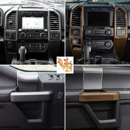 Cubiertas Consola Textura Madera F-150 Lobo 2015 A 2019