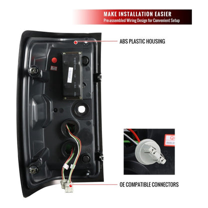 Calaveras Led Chevrolet Silverado GMC Sierra 2014 a 2019