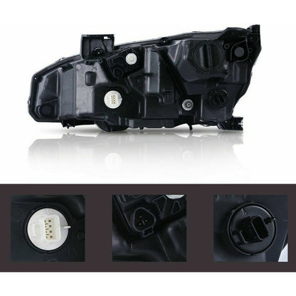 Faros Led Honda Civic 2016 2017 2018 Par