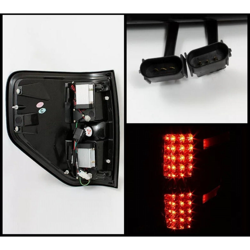 Kit Faros Y Calaveras Led Ford Lobo F-150 2009 a 2014