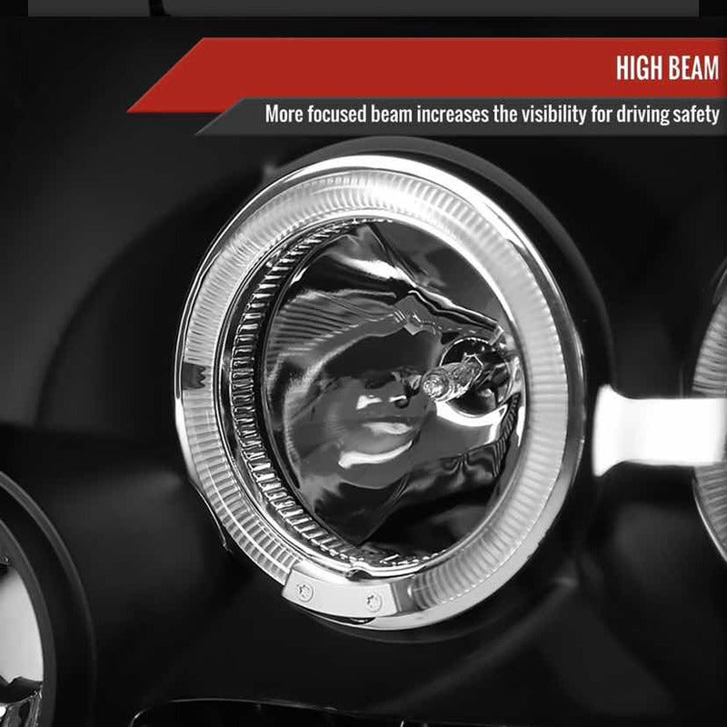 Ford F-150 2004 to 2008 Dual Halo Headlights