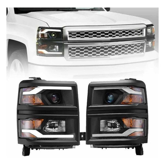 Faros Led Silverado Cheyenne 1500 2014 2015
