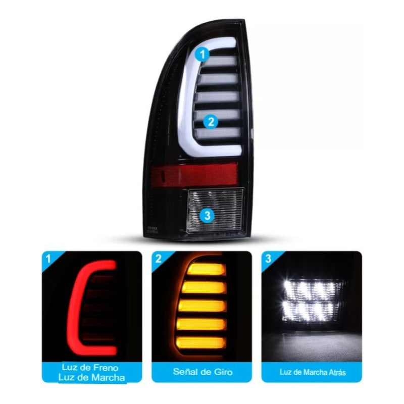 Calaveras Led Secuencial Toyota Tacoma 2005 2006 2007 A 2015