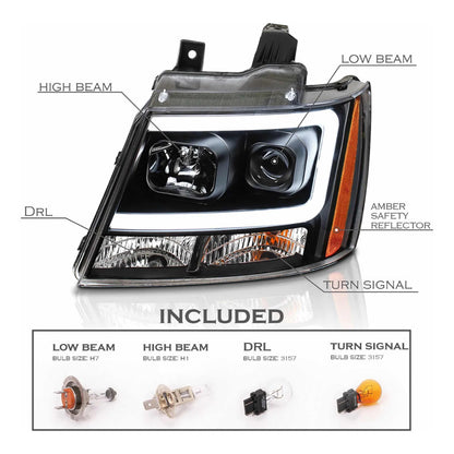 Par De Faros Led Suburban Tahoe 2007 2008 2009 2010 A 2014