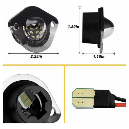 Luz De Placa Led Para Matrícula Ford Mustang 1994 A 2004