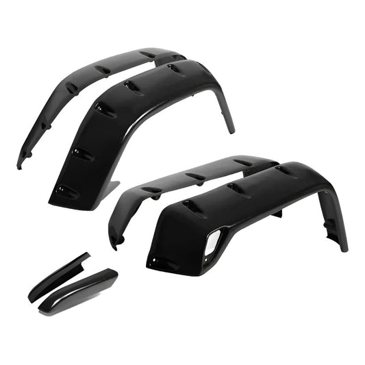 Cantoneras Para Jeep Wrangler Tj 97 98 99 2000 A 2006 Mate Negro
