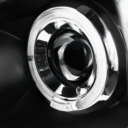 Dual Halo Led Headlights Toyota Tacoma 2005 to 2011