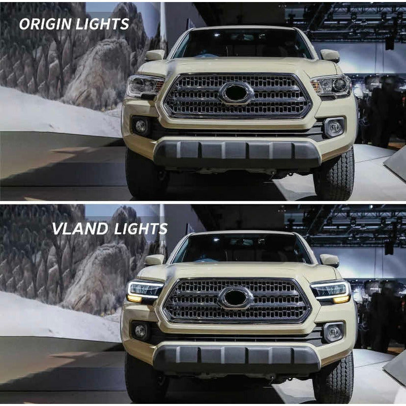 Par De Faros Led Toyota Tacoma 2016 2017 2018 2019 A 2021