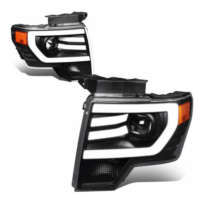 Par De Faros Led Ford F-150/lobo 2009 2010 2011 A 2014