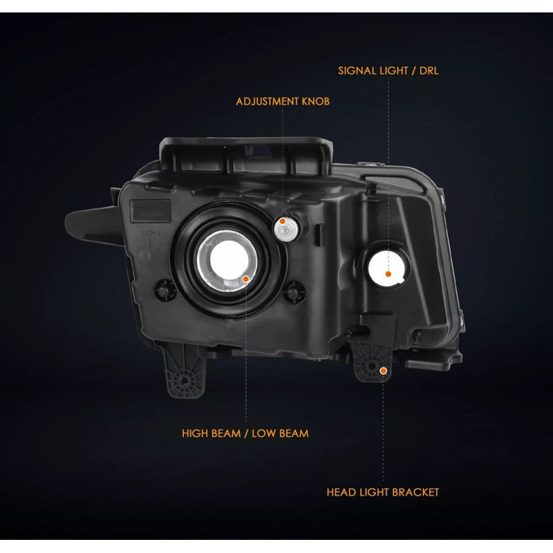Chevrolet Camaro headlights 2010 to 2013